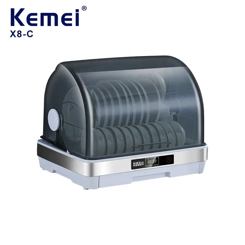 Многофункциональный кухонный бытовой техники Kemei X8-C УФ высокой температуры стерилизации блюдо чистым посуда дезинфекционный шкаф