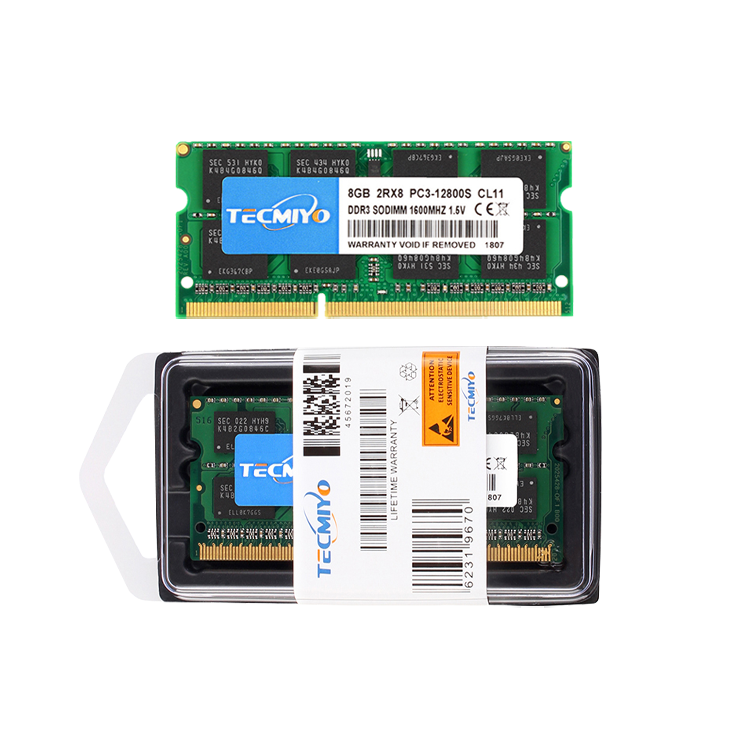 High Quality Products DDR3 8GB 1600MHZ RAM PC3 12800S SODIMM Laptop Memory Chips Lifetime Warranty