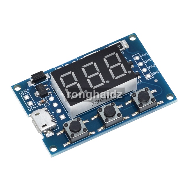 Постоянный ток 5-30V микро USB 5V питания независимых ШИМ генератор сигналов 2 канала двухсторонний цифровой светодиодный рабочий цикл частота импульсов плата Модуль гибкий кабель