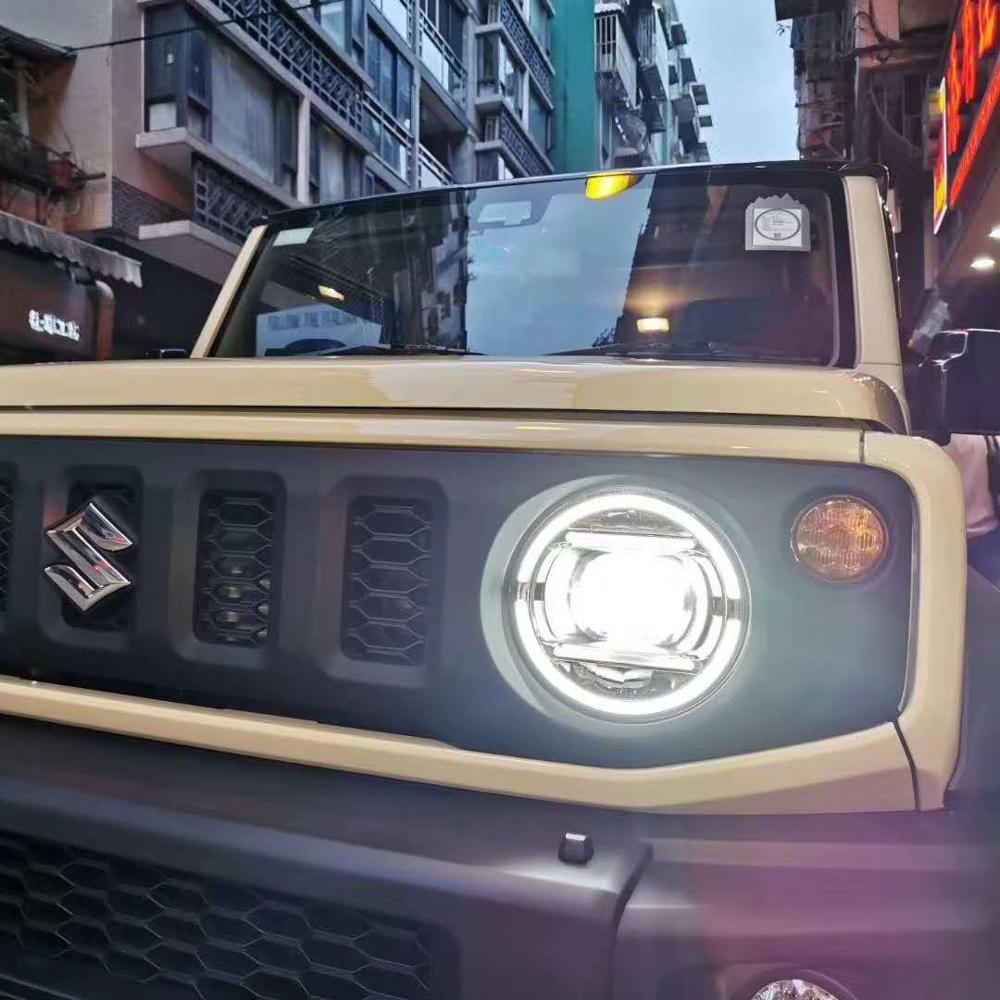 Светодиодная передняя фара Рабочий угол поворота сигнальная лампа для Suzuki Jimny jb74 jb64 2018 2019 2020 Сьерра-Леоне