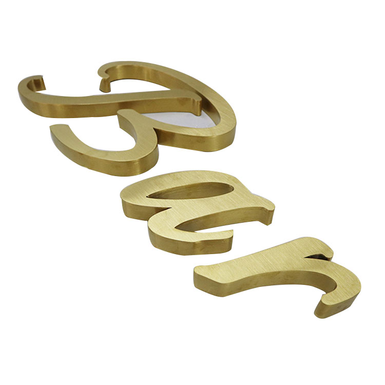 2021 Lower Price Led Frontlit Letter Custom Waterproof Shop Logo Channel Letter Stainless Steel Led Signs For Advertising