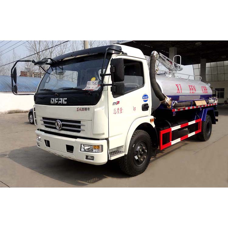 4x2 дизель 8 м3 Dongfeng новая вакуумная септическая всасывающая машина для сточных вод вакуумная всасывающая машина для продажи