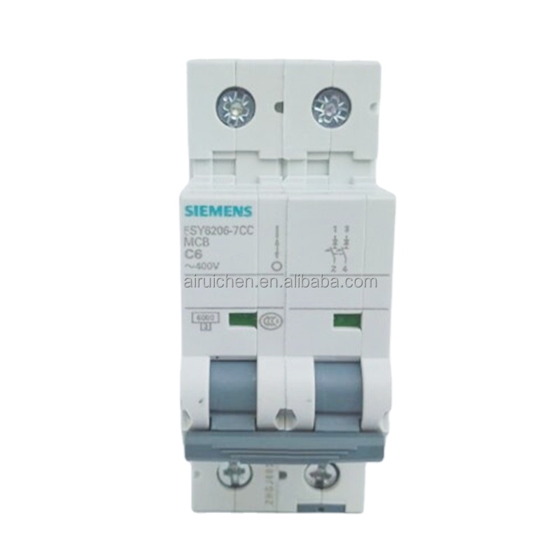Дистрибьютор Siemens MCB 2P 5SY6206-7CC 5SY6210-7CC 5SY6216-7CC 5SY6220-7CC, миниатюрный автоматический выключатель Siemens