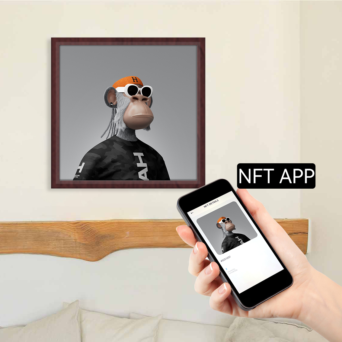 10,1 21,5 22 32 43 55 "цифровая рамка nft wifi экран для крипто-арта NFT дисплей