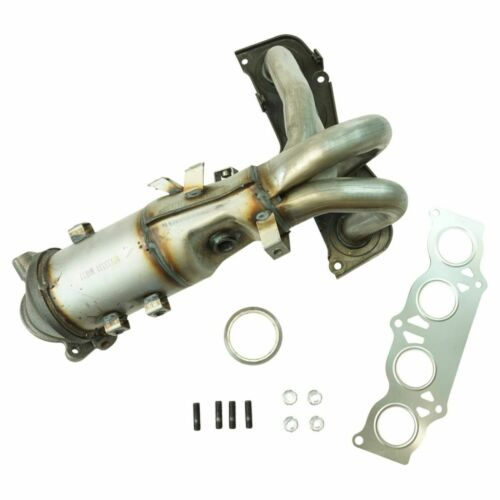 FOR 02-09 TOYOTA CAMRY 2.4L PZEV CATALYTIC CONVERTER EXHAUST MANIFOLD W/GASKET CATALYTIC CONVERTER