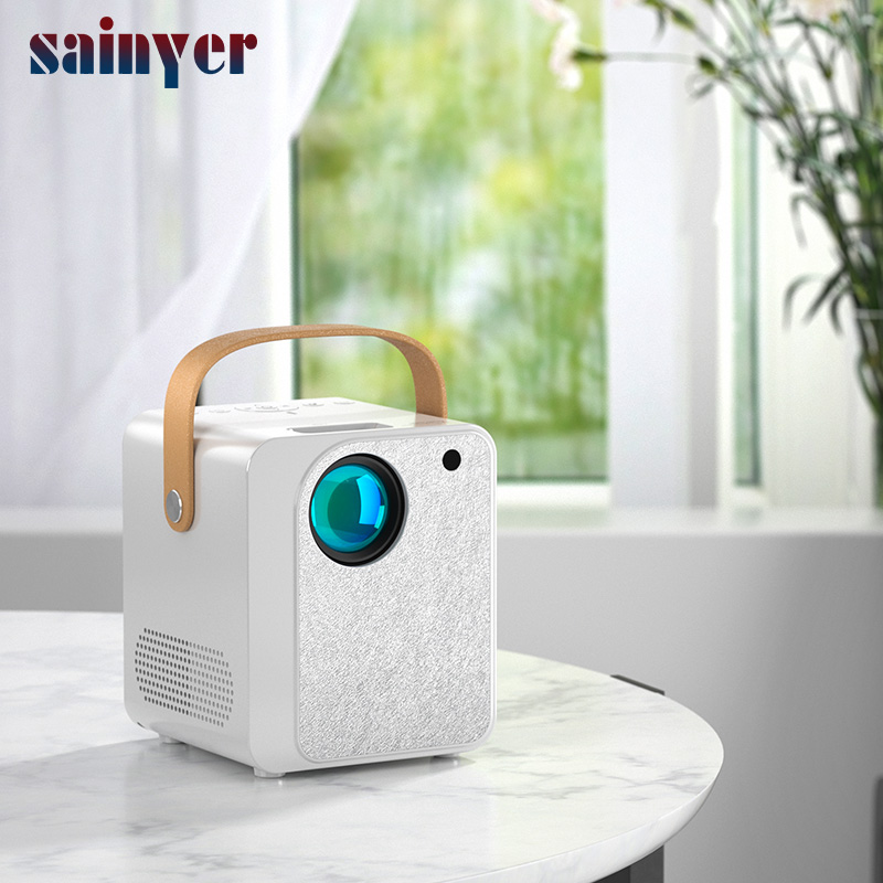 Беспроводной Мобильный смарт-проектор Sainyer CP350, USB, видео, Wi-Fi, Micro HD, светодиодный домашний кинотеатр, Pico, Android, мини портативный смарт-проектор