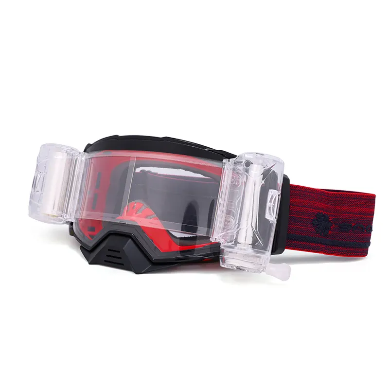 HUBO 306 best dirt bike goggles uv protection mx goggles roll off tear off motocross goggles motorcycle glasses