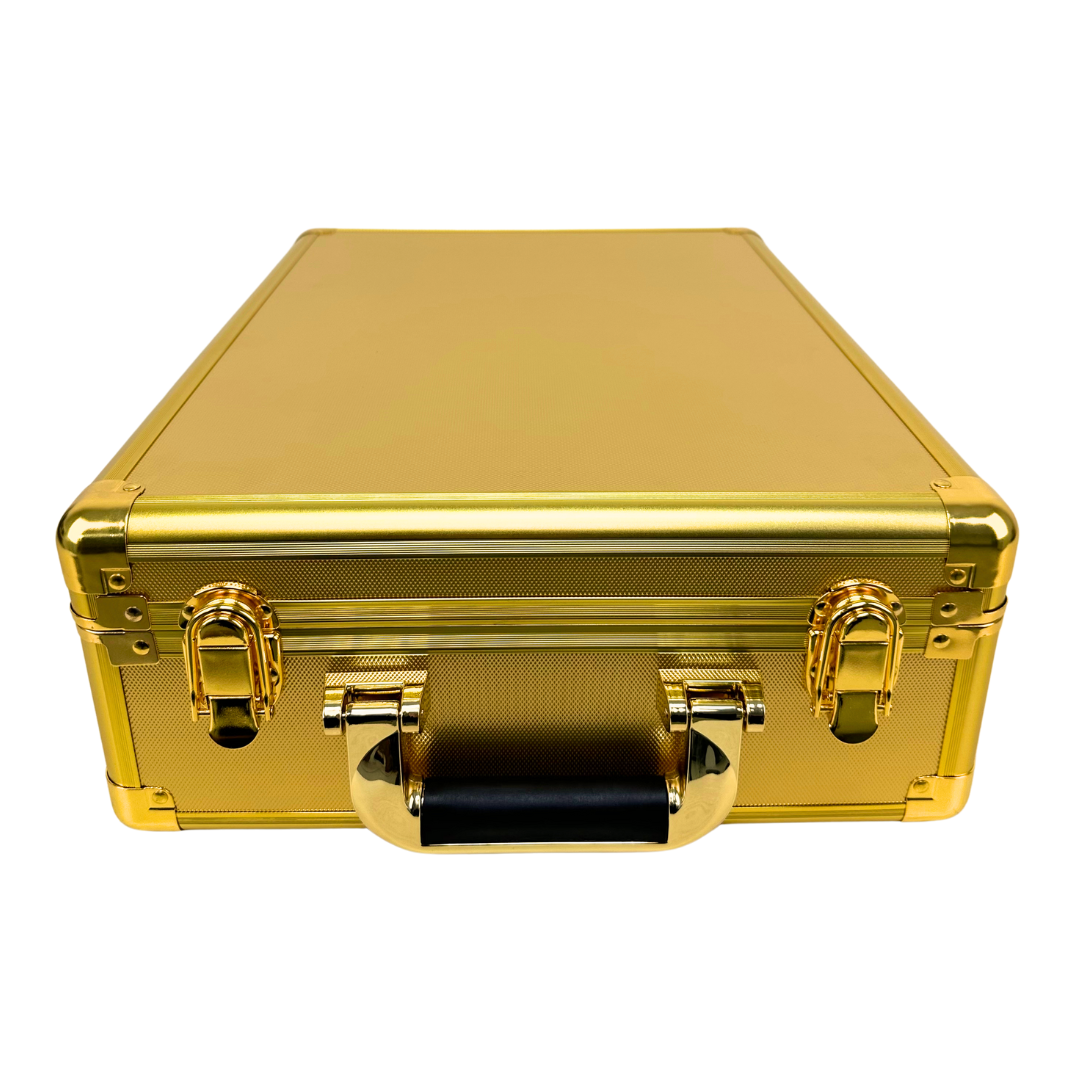 Portable Luxury Aluminum Wine Carrying Case with Custom EVA Foam and Light Wholesale Special Purpose Bags & Cases