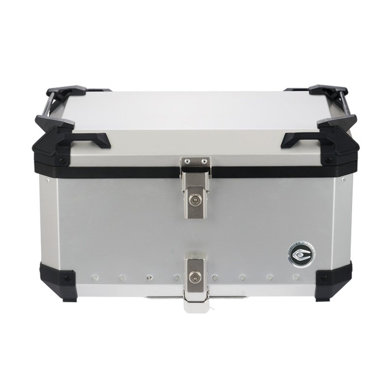 COOCASE 60L мотоциклетный верхний ящик большой объем Алюминиевый задний ящик для мотоцикла верхний корпус для мотоцикла