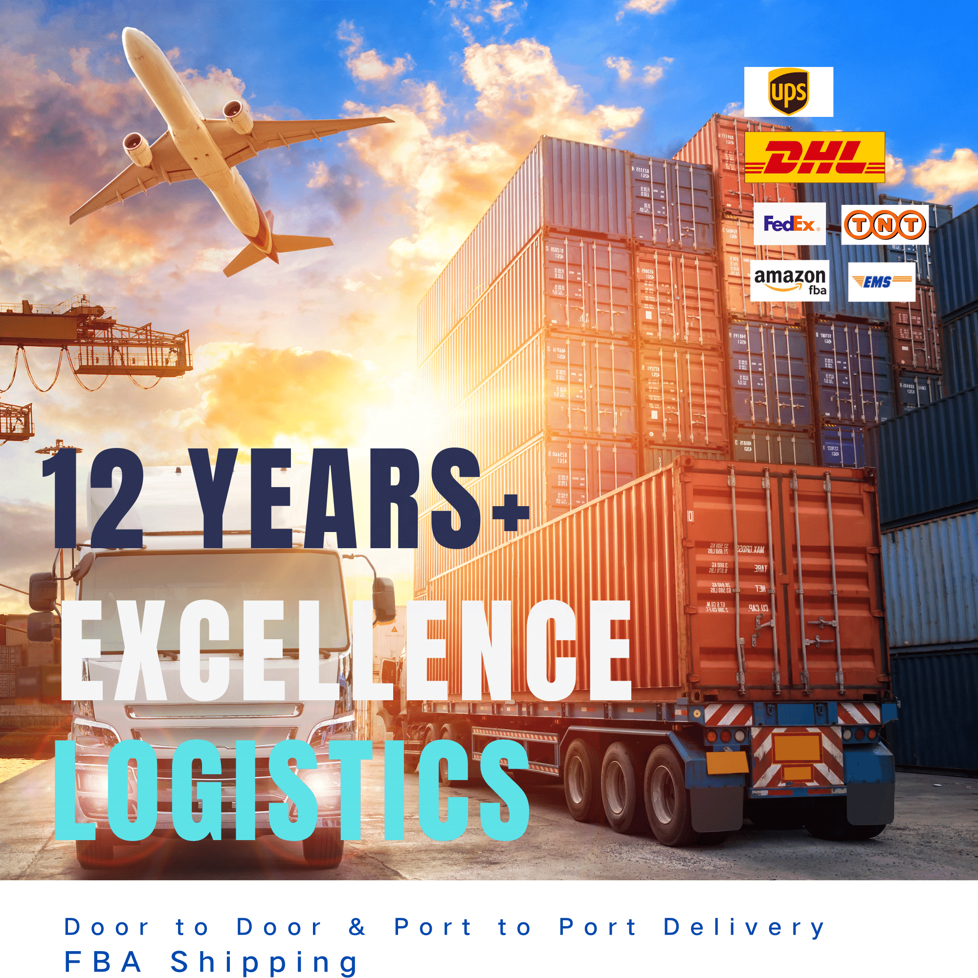 DHL доставка агент DHL агент UPS агент Доставка из Китая в США FBA