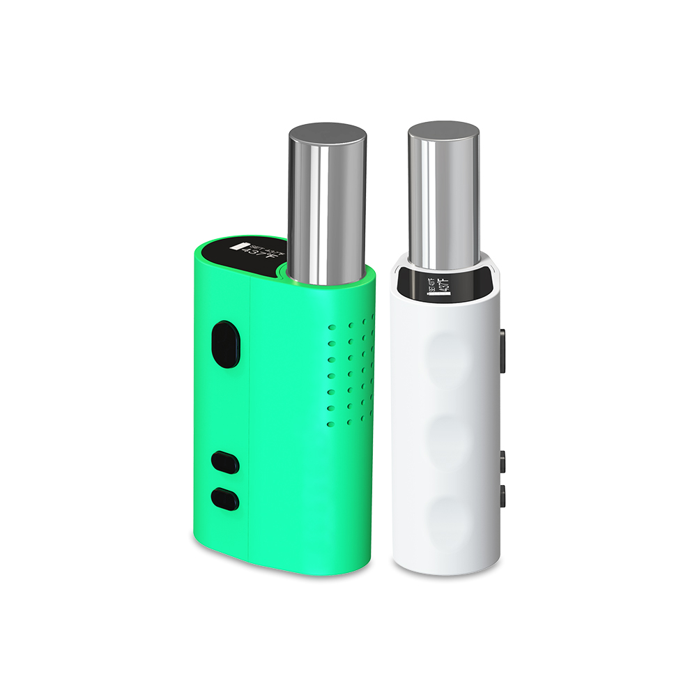 2021 star glass mouthpiece lid magnetic vibration function dry herb vaporizer