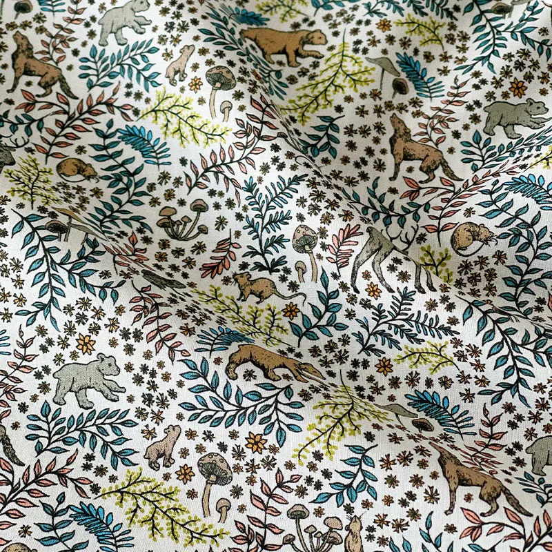 Textile Liberty london customized printed tana lawn 100% Cotton woven fabric for garments
