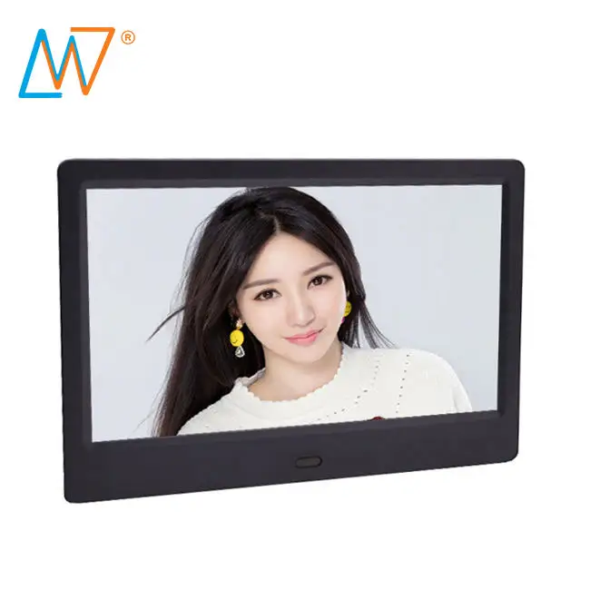 Android Wifi Wireless plastic frame lcd display 7 inch digital photo viewer with Android OS