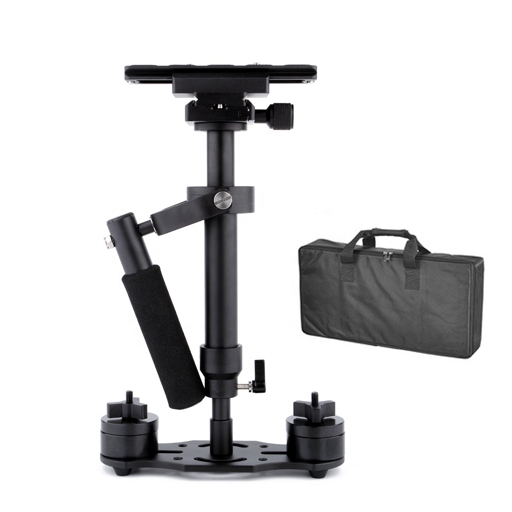 S40/S60/S80 Steadycam 40 см/60 см/80 см алюминиевый ручной Стабилизатор Steadicam + сумка для переноски для DV DSLR видеокамеры фотографии