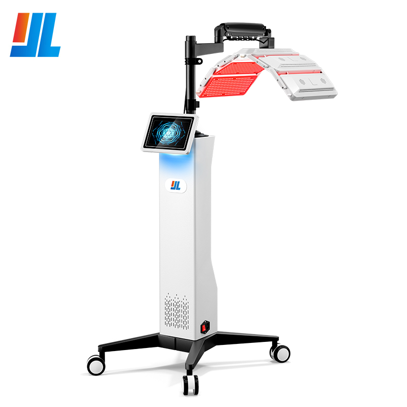PDT LED Therapy Device for Hair Growth, Wrinkle Reduction, and Skin Brightening with 7 Adjustable Colors