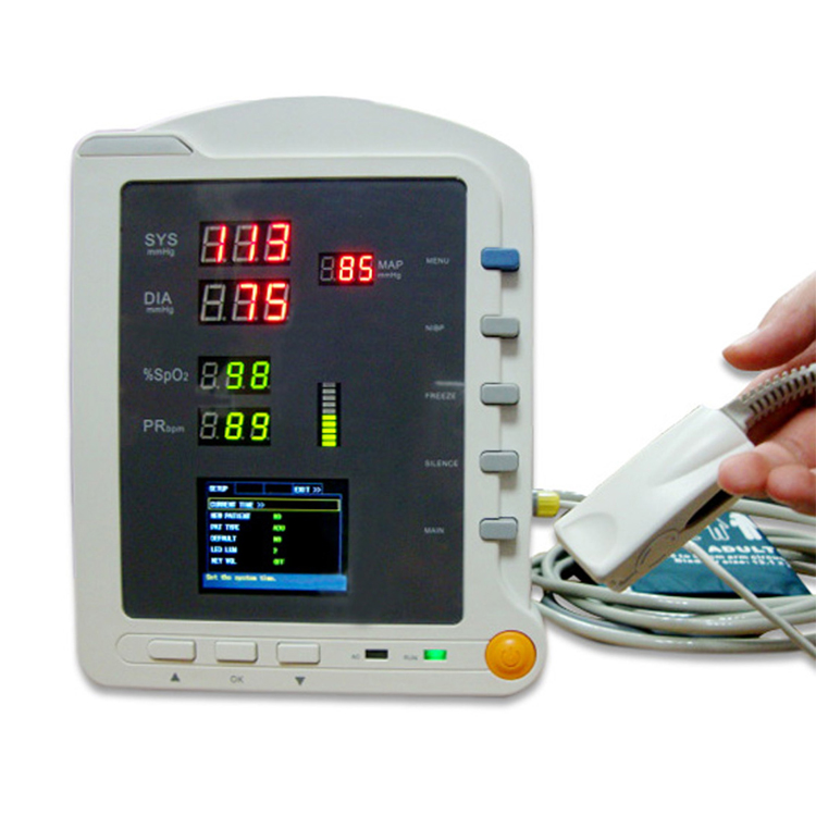 Китайская Больничная медицинская техника CONTEC CMS6500 портативный жизненно важный знак монитор пациента монитор многопараметрический