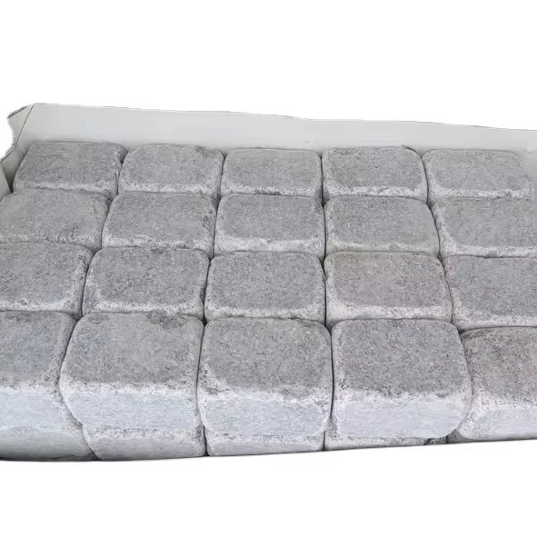 Outdoor 50mm Granite Cobbles and Setts Driveway and Patio Paving Border Walkways and Edging Stones for Exterior Use