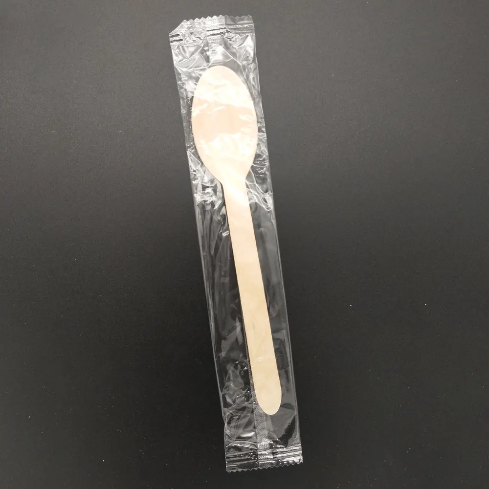 Low MOQ New Wooden Ice Cream Spoon Magnum Spoons/Sticks With Logo