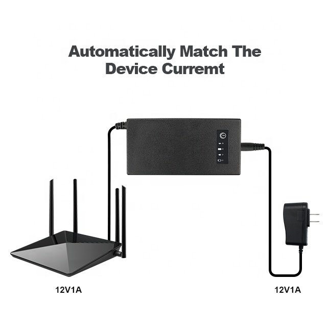 2020 новейший мини ups маленький размер ups 12V Для маршрутизатор Wi-Fi модем