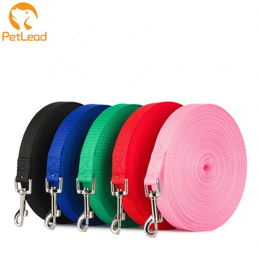Pet accessories nylon 2.5CM dog training leash 6M 10M 15M 20M tracking tope dog leash