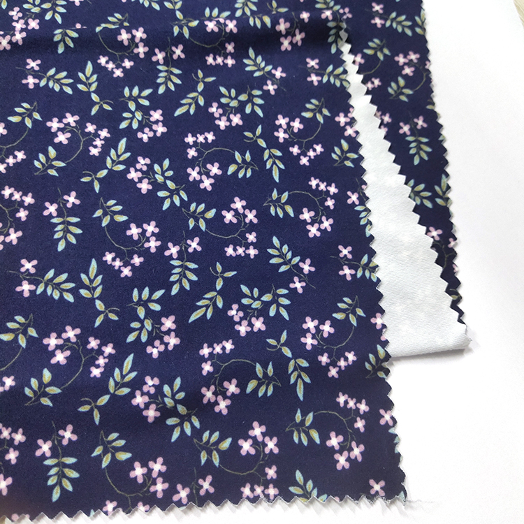 Printed Jersey fabric yummy jersey AOP 93% polyester 7% spandex knit jersey for T-shirts and garments