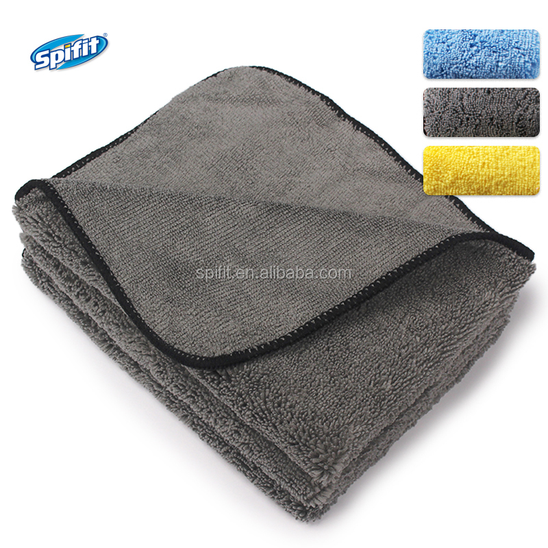 Custom LOGO Car Wash Polishing High Quality Household Cleaning Towels Microfiber Automotive Towels Big Microfiber Car Towel