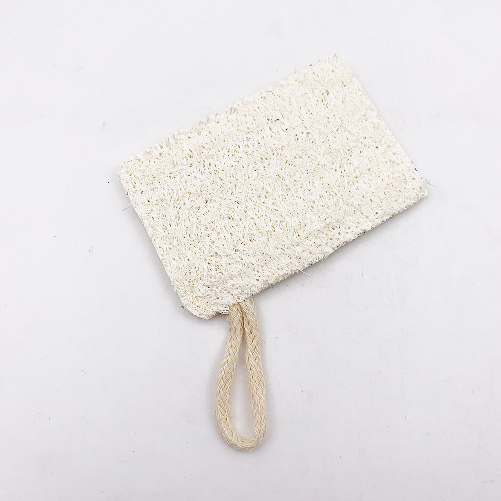 100% naturall wash pad organic loofah