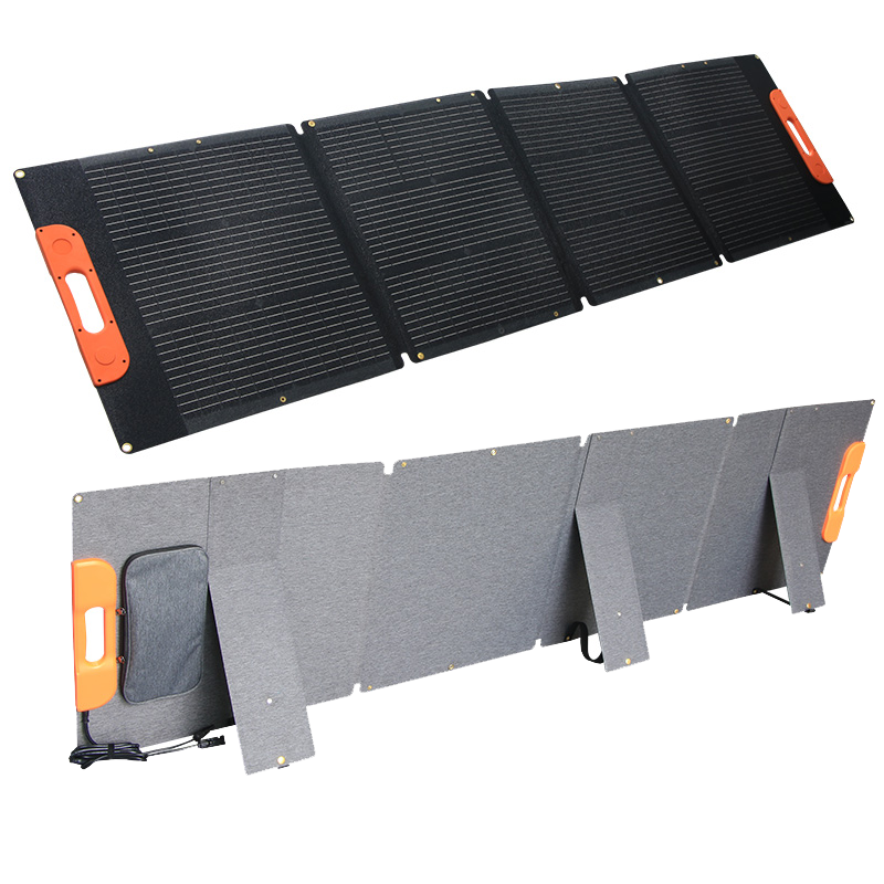 EU Hot Sale mini foldable solar panel 200w solar panel monocrystalline paneles solares For Outdoor/Camping