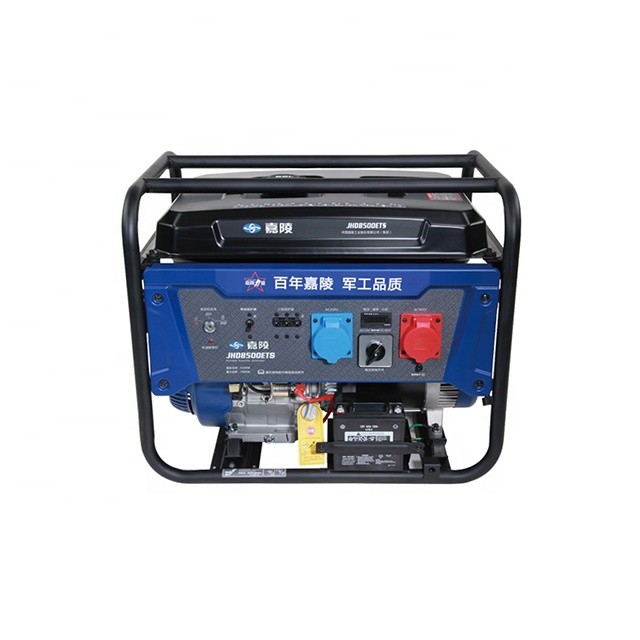 JHD8500ETS бензиновый генератор высокой мощности марки JiaLing 6,5 кВт для продажи