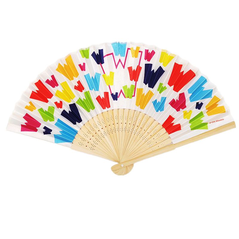 Hot sale high quality Chinese style hand fan with gift bags for DIY party favors