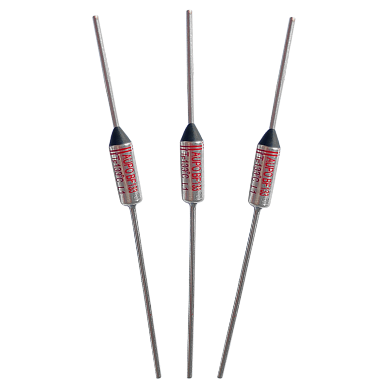 CSRY IEC Metal Lead Wire Thermal Fuse 10A 250V Ceramics Shell Thermal Fuse For Electric Fan