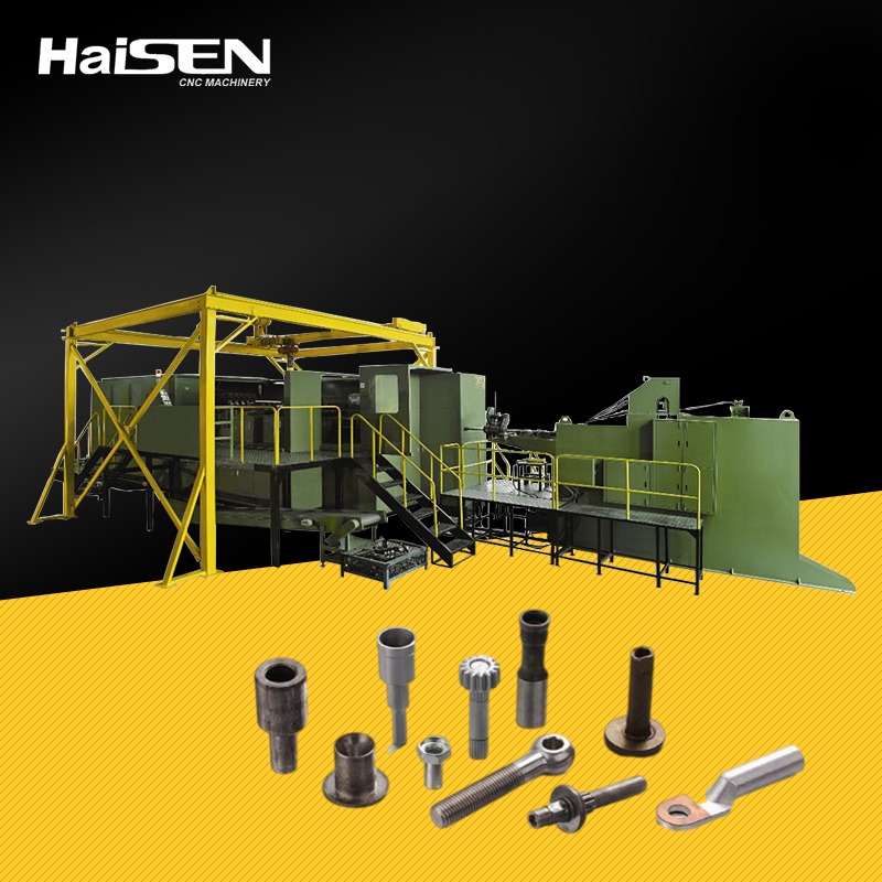 Hex Body Rivet Nut Making Machine Cold Former 3 Station 3 Blow Bolt Bot Forging Bearing Inner Ring Maker