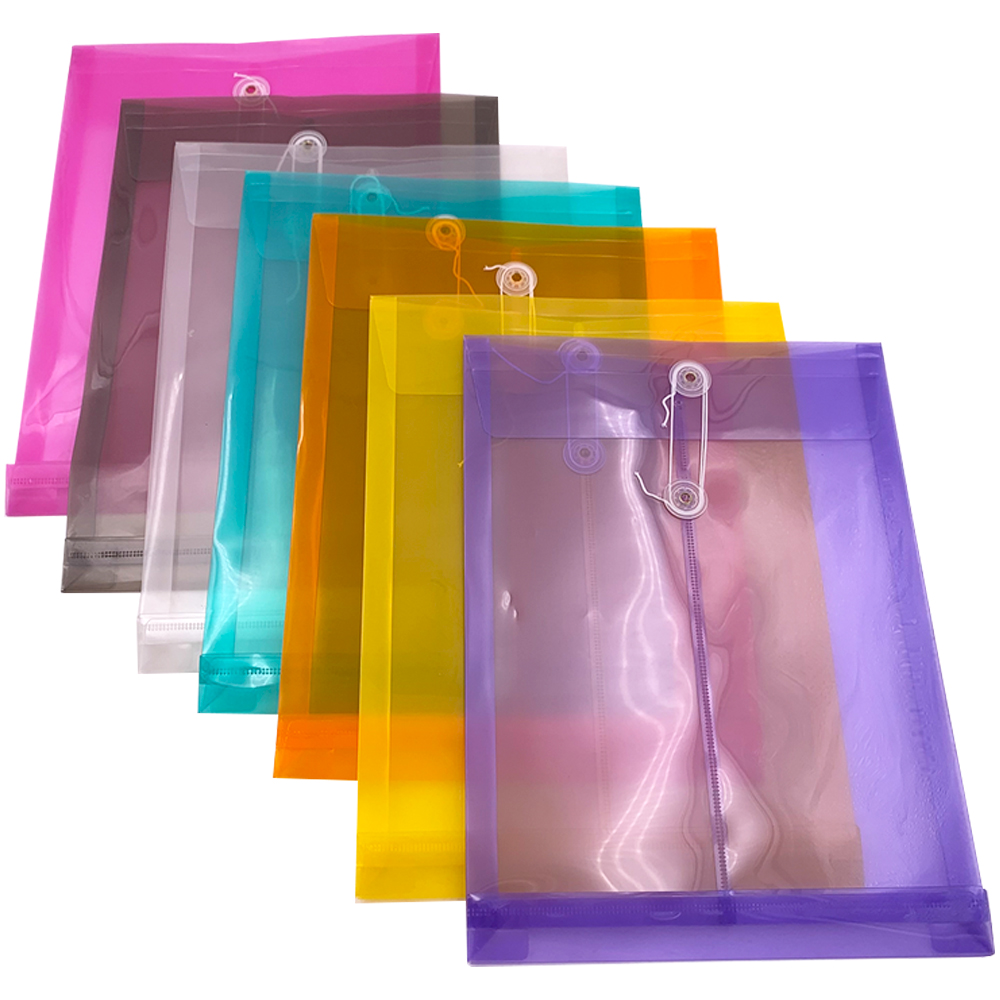 Factory wholesale high quality Custom A4 zip plastic PVC mesh clear holder organizer document bag