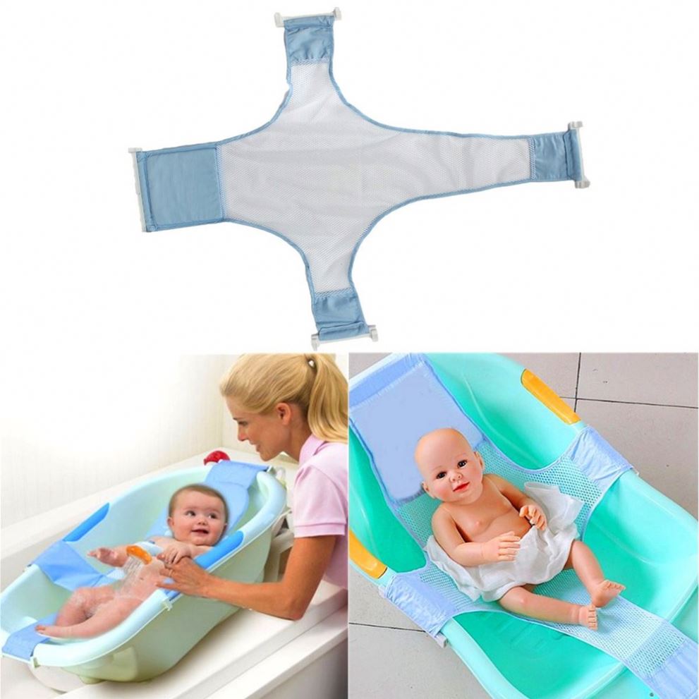 Wholesale High Quality Infant Kid Bath Seat Support Adjustable Bathtub Shower Newborn Safety Security Net Cradle
