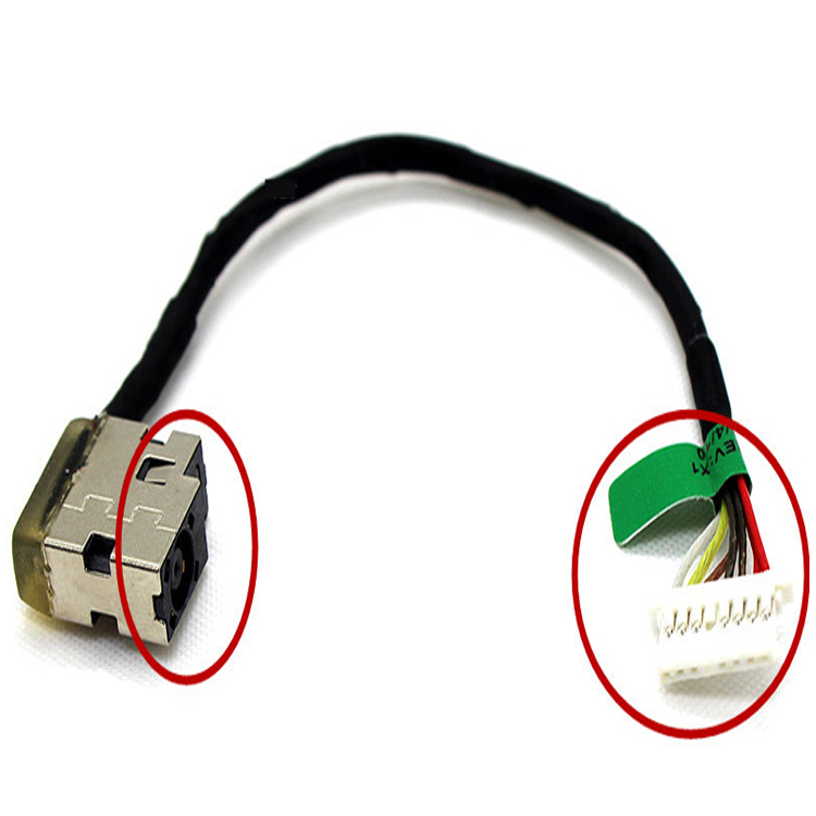 Сменный разъем питания постоянного тока для HP Pavilion 15-AC 15-AC000 15-AC100 15-AF 799736-F57 799736-S57 778634-FD1, разъем питания постоянного тока