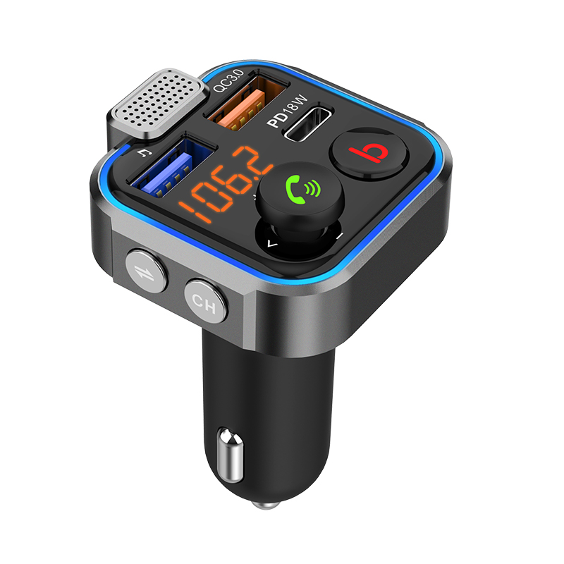 Большой микрофон воздухозаборное отверстие hand free usb зарядки 5,0 громкой связи fm передатчик