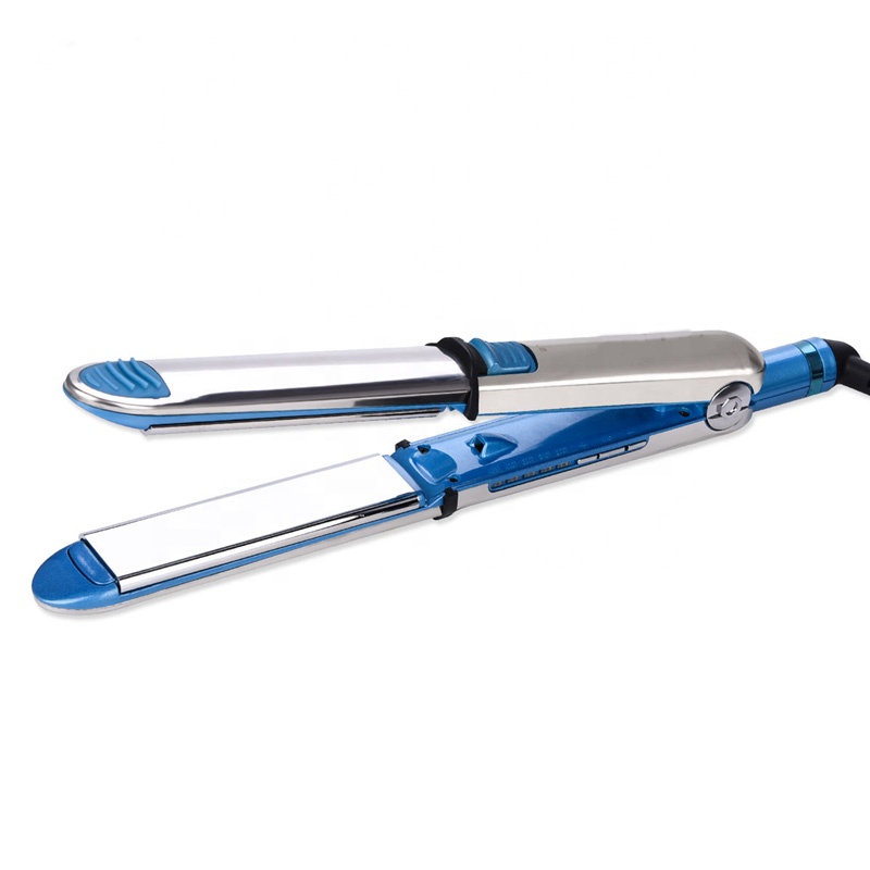Заказной Профессиональный титановый отптовая торговля плоские утюги plancha de cabello выпрямитель для волос нано-титановый выпрямитель для волос оптовая продажа