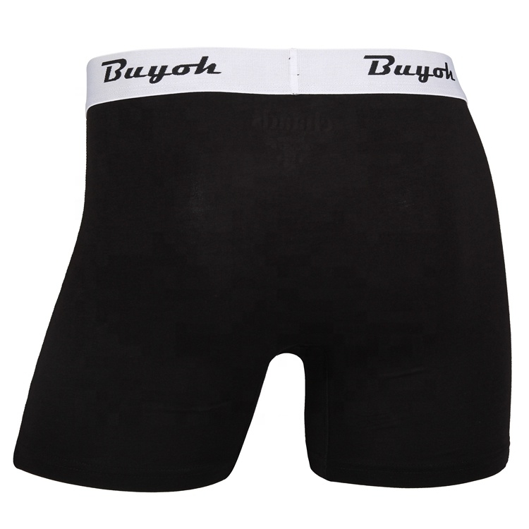 Eco-friendly breathable slim logo custom bamboo underwear manufacturers
