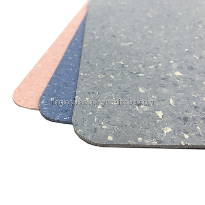R11 Rubber Heterogeneous Hospital PVC Floor Roll Commercial Flooring Vinyl Homogeneous Carpet Linoleum Mat Grade Sheet