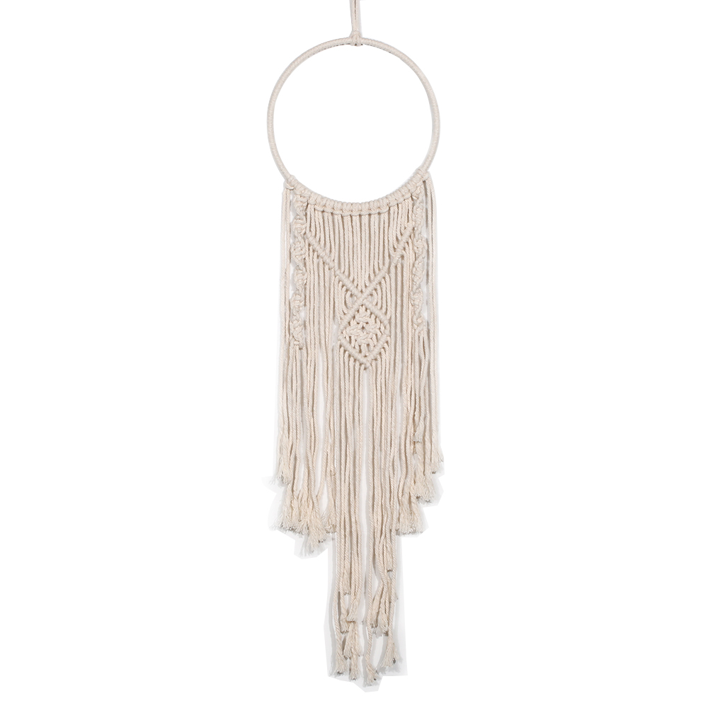 Artilady Большой Настенный тканые boho домашний Декор Ручной Работы Макраме стене висит Ловец снов
