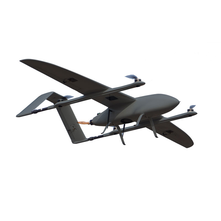 Дрон видеонаблюдения VTOL с длительным временем полета и термокамерой