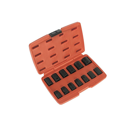 13pcs-1/2Dr ударная розетка set6 Point