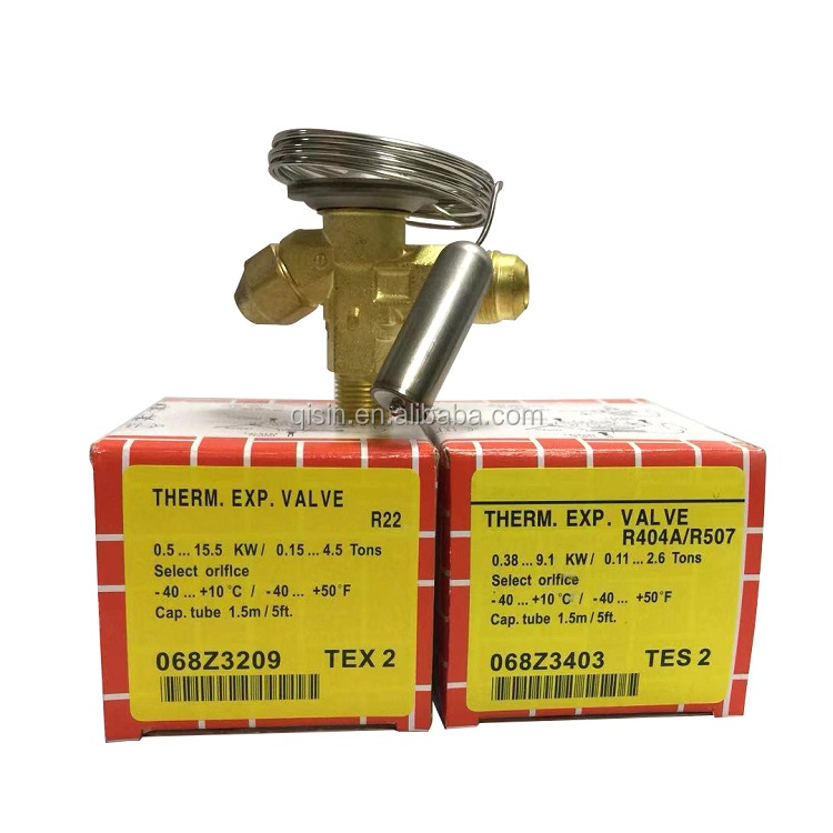 Терморасширительный клапан TEX2 TEZ2 TEN2 TES2 TX2 TS2 TZ2 TN2, Термостатические клапаны для охлаждения