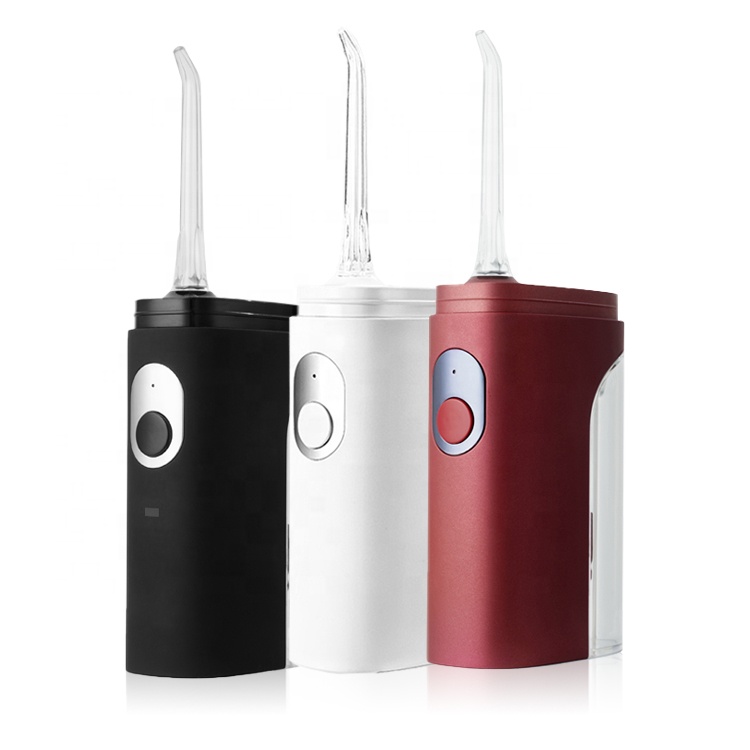 Portable cordless dental cleaner Traveler handle water flosser Water Flosser