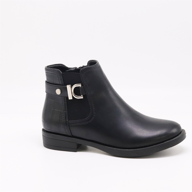 high quality women's boots football winter mid calf large size women's boots leather women's ankle footwear boots female