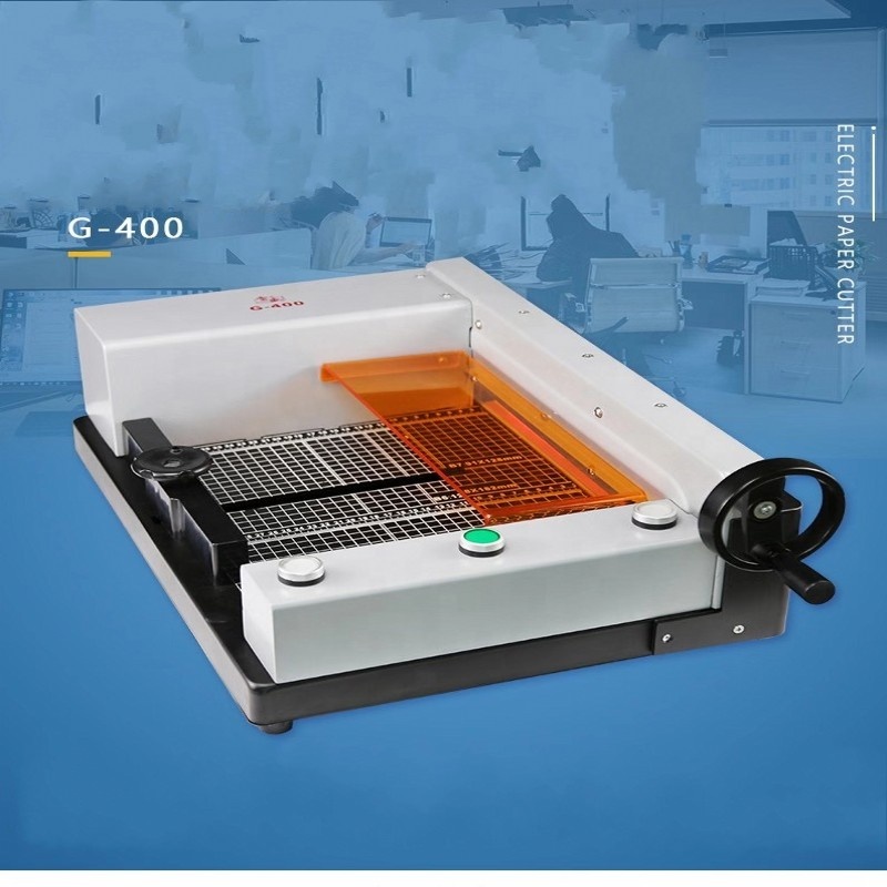 NanBo G-400 настольный офисный Электрический резак для бумаги и резки