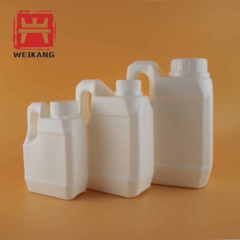 1Л HDPE пластиковый барабан/баррель, большой барабан с вилкой, медицинский одноразовый контейнер