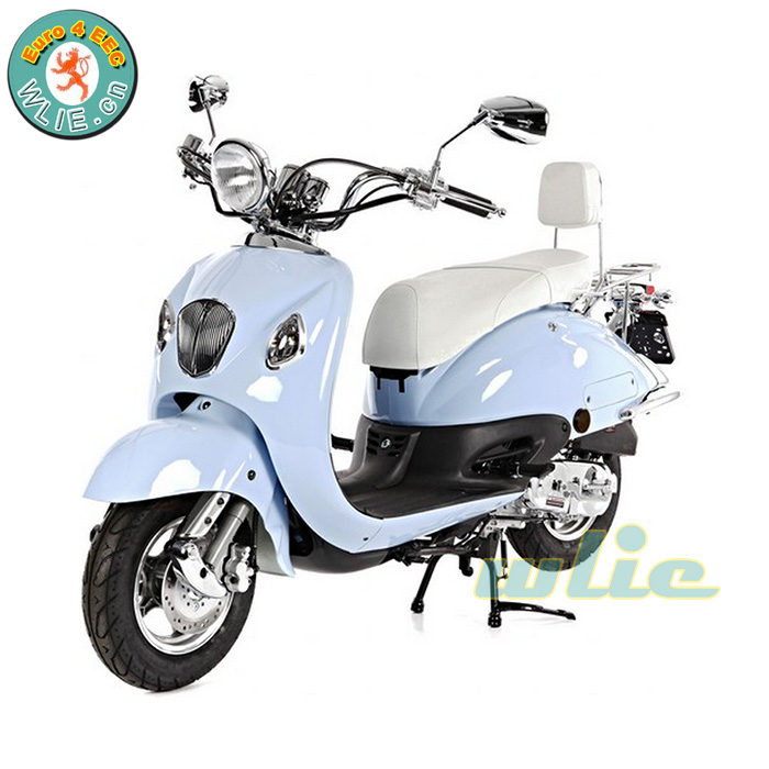 50cc EEC газовые моторные скутеры Ретро 50-3 (Евро 4)