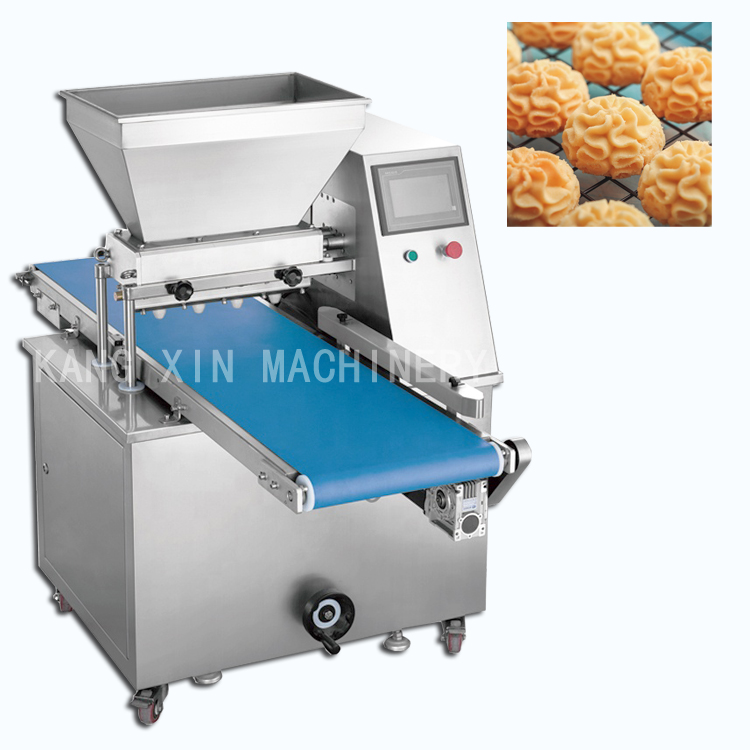 Machine De Fabrication De Biscuit Ice-cream Biscuit Bakery Depositor Automatic Biscuit Cracker Making Machine
