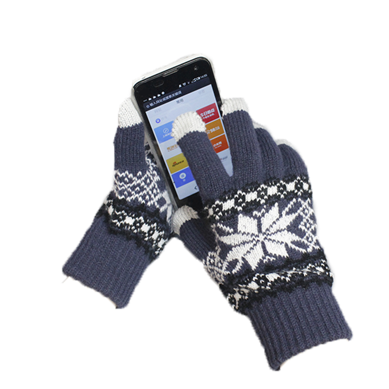 Изготовленный на заказ логотип акриловые сенсорные текстовые сообщения Guantes De Invierno сенсорного экрана Зимние перчатки для сенсорных экранов для смартфонов